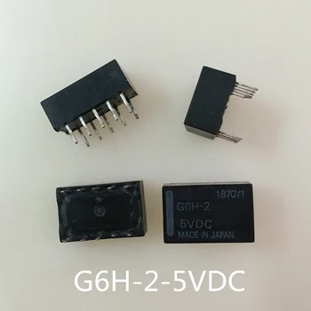 Nový import 10PCS/veľa G6H-2-5VDC G6H-2 5VDC 1A 30VDC 10PIN