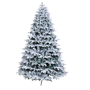 1.2-3.0 m vysoký stupeň umelý sneh zhutnené hrnú strom PVC & PE hybridné automatické strom Vianočný strom vianočný darček