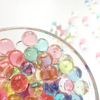 1000PC/Taška Pearl Tvarované Hydrogel Crystal Pôdnej Vody Korálky Rastie Gél Blato Rásť Magic Balls Jelly Pre Kvetinové Svadobné Domova