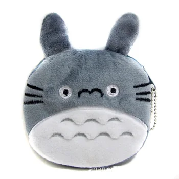 10Pcs/Veľa Totoro Plyšové Purpse Hračka Plnená Darček Keychain Plyšové Hračky Plyšové Bábika Kabelku Hračky S1168