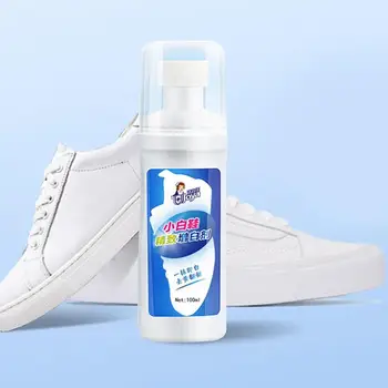 1pc Č umývanie Biele Topánky Pena na Čistenie Brightene Bielenie Bielej Cleaning Tool poľský Cleaner Čistič Svieži Topánky Z0J1