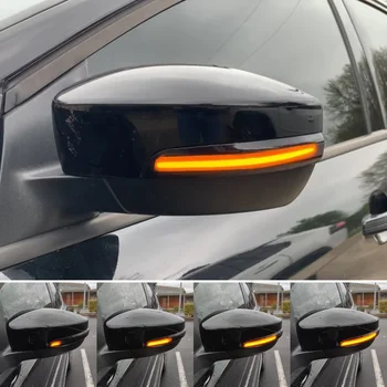 2 Kusy Dynamické Blinker LED Zase Signálne Svetlá Strana Zrkadlo indikátor Pre Ford Escape Kuga II EcoSport 2013 - 2019