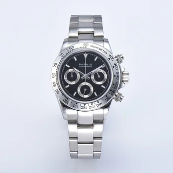 2021New 40 mm pánske hodinky zafírové sklo, nehrdzavejúca oceľ 316L nepremokavé sterilné dial luxusné nové hodinky