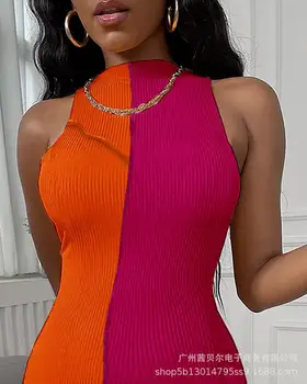 2021New žien podväzky farby zodpovedajúce jamy pás šaty