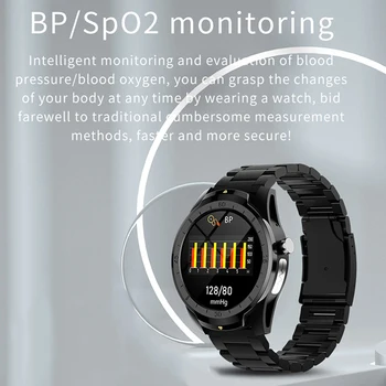 2022 Nové Bluetooth Hovor Mužov Smart Hodinky Prichádzajúci Hovor Pripomienka Miestne Prehrávanie Hudby Spánku Monitorovanie Smartwatch Pre iOS a Android
