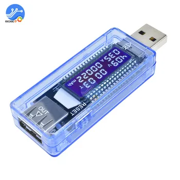 3.5-7V USB Tester Voltmeter Aktuálne Meter Power Bank Batéria, Rýchle Nabíjanie Kapacita Lekár Merač, Digitálny Displej