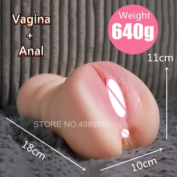 3D Sex Hračky pre Dospelých Mužov Produkt Pocket Pussy Skutočná Vagína Muž Masturbators Pohár Realistické Umelé Vagíny Sextoys Silikónové