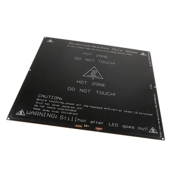 3D Tlačiarne PCB Heatbed MK3A Tepla Posteľ platnička 300x300 Hliníka PCB Heatbed