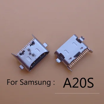 50Pcs/Veľa Nabíjanie pomocou pripojenia USB Portu Pre Samsung A20 A30 A40 A50 A60 A70 A01 A10S A20S A30S A50S A21S A51 A71 Konektor Jack Zástrčky
