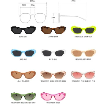 AKAgafas 2021 Cat Eye Slnečné Okuliare Ženy, Luxusné Retro Okuliare Ženy/Muži Mačka Okuliare Ženy Osobnosti Gafas De Sol Mujer