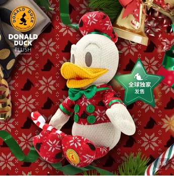 Ako Šanghaji Disney Donald Duck Oblečenie pre Bábiku 85th Výročie Zber Narodeniny Spomienke Limited Edition Bábika Vianoce