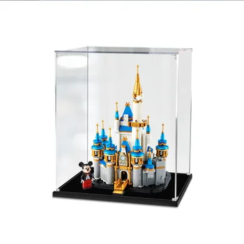 Akryl Display Box Pre 40478 Mini Magic Castle Stavebné Bloky Pre Zobrazenie Prípade, Neobsahuje Model