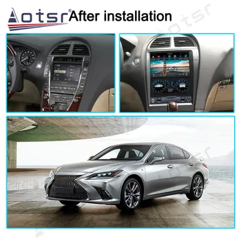 Auto Multimediálny Prehrávač Pre Lexus ES V4 ES200 ES240 ES300 ES350 ES350H Android Rádio GPS Navigácie 128GB Tesla Vertikálne Obrazovke