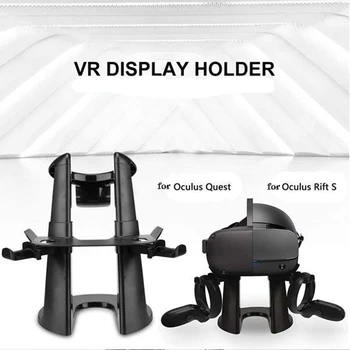 Bezdrôtový ovládač Headset pre Oculus Rift S Vr Stojan Displej Držiak a Stanice pre Oculus Quest Headset, Stlačte Radiče