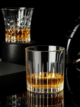 Crystal Whisky Sklo Pohár Pre Domáce Bar, Pivo, Voda a Party Hotel Svadobné Poháre Darček Drinkware