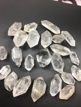 Herkimer Diamant Prírodné Jasné, Crystal White Quartz Klastra Bodov Pilier, Stĺp Ukončený Prútik Vzor Liečenie Reiki Minerálne