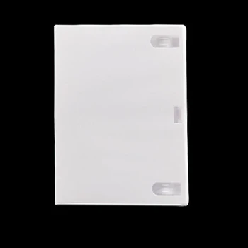 Jeden Disk box pre Wii Disk s Hrou Balenie Box DVD Disk Úložný Box PP Plastu Úložný Box Biela