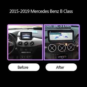 Kaudiony Android 11 autorádia Pre Mercedes Benz B Trieda W246 C Triedy W205 X253 W446 GLC Auto DVD Prehrávač, GPS Navigáciu 2011-2019