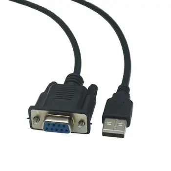 Kvalitný USB DB9 Samec Na RS232 COM Žena Converter Podporuje Win 7 8 10 Pro Systém, 180 cm Kábel Adaptéra