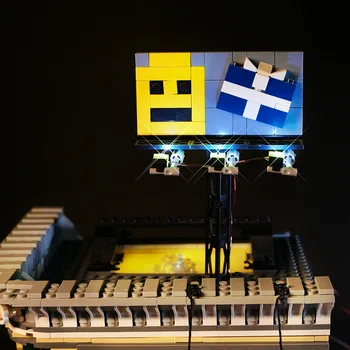 LED Svetla Kit Pre Lego 10224 Kompatibilné S Tvorcami Mesta msú Svetlo Hračky (Len Svetlo LED v cene)