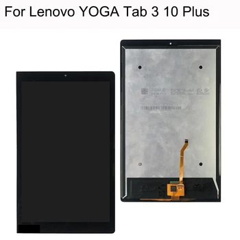 Lenovo YOGA Karta 3 10 Plus X703 X703F YT-X703L YT-X703X LCD Displej Matrix Displej Dotykový Panel Digitalizátorom. s montážou rámu