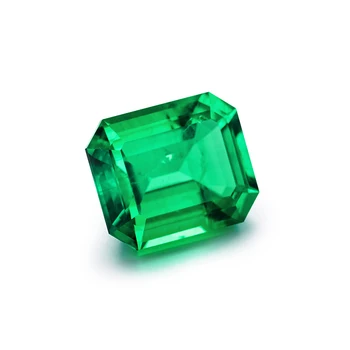 Letmexc Lab Pestuje Columbia Emerald Drahokam VVS Vynikajúce Emerald Rez Najvyššej Kvality pre Vlastné Šperky