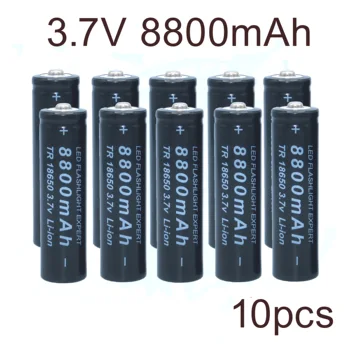 Li-ion 18650 baterias de litio linterna recargabie.3.7 v. 18650 de.8800mah.para lalinterna cargador.USB.Carga služby rapida estable