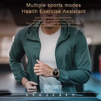 LIGE Smart Hodinky Mužov Smartwatch Ženy, Vodotesný IP67 Fitness Tracker pre Ovládanie Hudby 2021 Hodinky Pre Iphone Xiao Huawei +Darček