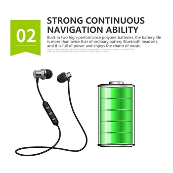 Magnetické Bluetooth Slúchadlá Športové Bezdrôtové Slúchadlá Bluetooth Headsety, Handsfree Slúchadlá S Mikrofónom Pre Chytré telefóny, Veľkoobchod