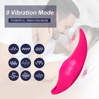 Nohavičky Vibrátor 9 Režim Neviditeľné Vibrátory pre Ženy Vagíny, Klitorisu Stimulácia APLIKÁCIU Bluetooth Bezdrôtové Ovládanie Dospelých, Sexuálne Hračky