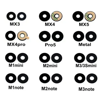 Nový Fotoaparát Sklo Objektívu Späť Zadný Objektív s Lepidlo pre Meizu MX3 MX4 MX4pro MX5 Pro5 Pro6 Pro7 M1 M2 M3 M3s mini M5 M5s Poznámka Kovov