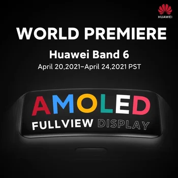 Nový Huawei Band 6 Inteligentný Náramok Kyslíka v Krvi, SPO2 Sledovania 1.47