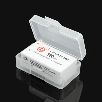 Pevný Plastový kufrík Držiteľ Úložný Box Kryt pre CR123 18350 9V 6F22 26650 Batérie Poľa Kontajner Taška Prípade Organizátor Box Prípade