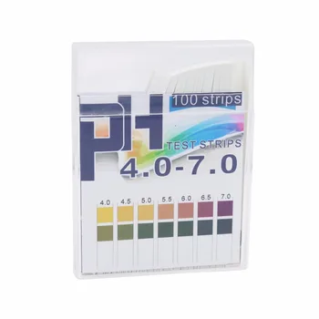 PH Testovacie Prúžky, Univerzálny pH Prúžky Lakmusový papierik pre Kyslé Zásadité Test, pH 4.0-7.0 Merací Rozsah 20% zľava