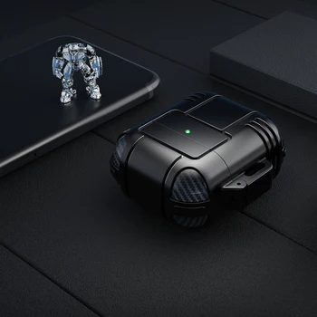 Pracky Ochranné puzdro Pre Airpods 2 Kryt Mäkké tpu Luxus Pre Apple Airpods Slúchadlo Príslušenstvo Bluetooth Bezdrôtové Pokrytie