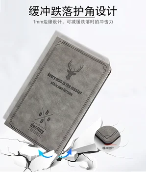 Pre Huawei MatePad 11 MatePad Pro 10.8 Luxusné Jeleň Vzor Textúra Flip Stojan, Chránič Tablet Kryt púzdro