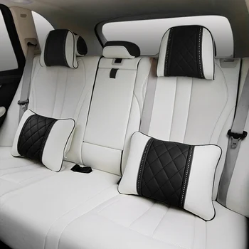Pre Mercedes Maybach S-Class Opierky Hlavy Luxusné Auto Vankúše Auto Cestovanie Zvyšok Krku Vankúše Sedáku Podporu Auto Príslušenstvo S