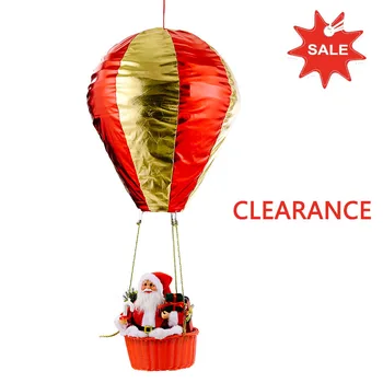 [PREDAJ ODBAVENIE] Plávajúce Santa Claus teplovzdušný Balón Vianočný Stromček, Mulčovače, Dekorácie, Výzdoba pre Home Shopping Mall Hotel