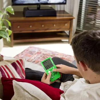 Prenosné Herné Konzoly Tetris Mobilné Hry Hráči LCD Displej Elektronické Hry Hračky Vreckové Herné Konzoly Klasické Detstvo Darček