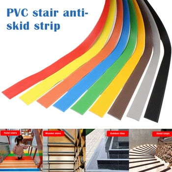 PVC Schody Anti-Slip Pásy Proti Kolízii Pásky Samolepiace Krok Anti-Slip Pásy pre Škôlky, Školy Domov po Schodoch