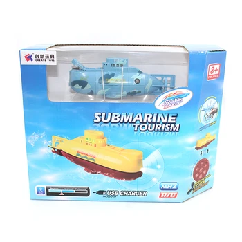 RC čln Mini Ponorka RC Čln Vysokej Napájaný 3,7 V Veľké Model RC hračky Ponorka Vonkajšie s Modelom Elektrické Deti hračka