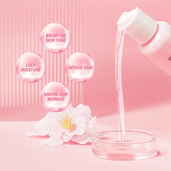 Sakura Tvár Toner Rozžiari Tvár Tón Hydratačný Mosturizing Výživný Zlepšiť Malátnosť Spevnenie Proti Suchej Pokožky Starostlivosť