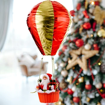 Santa Teplovzdušný Balón Santa Claus Dekorácie Prívesok, Vianočné Dekorácie, Kazetových Stropov Strany Dodanie