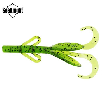 SeaKnight SL007 Rybárske Lure Krevety 6.2 g 110 mm 6PCS/Taška Mäkké Návnady Silikónové Basy Návnadu Slané/Sladkovodné Craw Rybárske Rieši