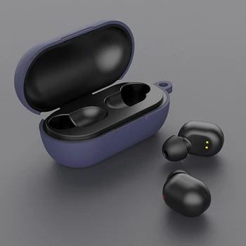 Silikónové puzdro Ochranný Kryt, Vhodný Pre Haylou GT1 Bezdrôtový Bluetooth Headset Shell Slúchadlo Príslušenstvo S Anti-stratil Pracka