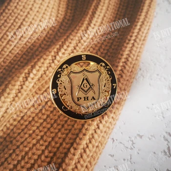 Slobodomurárstva Preklopke Kolíky Slobodomurárstva Odznak Mason Freemason ÚVZ veľkosť 3.2 cm zliatiny zinku zlatenie Nádherné podnikanie mužov príslušenstvo