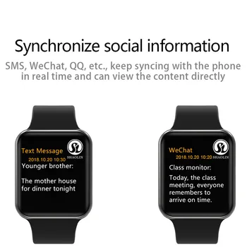 Smart hodinky Mužov Smartwatch hodiny pre ios apple hodinky Sereis 6 iphone 6 7 8 X plus pre samsung pk apple hodinky silica gel