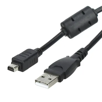 USB mužov 12Pin fotoaparát dátový kábel pre Olympus fotoaparát