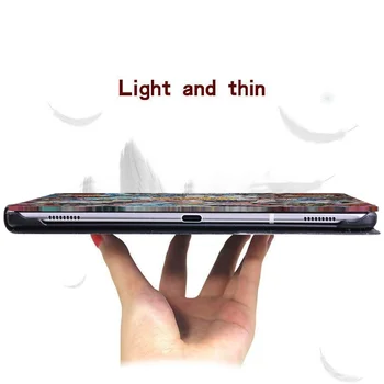 Vysoká Kvalita Prípad Tabletu Samsung Galaxy Tab 8.0-Palcový 2019 SM-T290 SM-T295 PU Kožené Stojan Tabletu Kryt Ochranný plášť