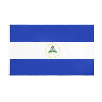 Yehoy visí 90*150 cm ni nic Nikaragua vlajky Na Ozdobu